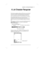 Page 115Appendix A | Jot Character Recognizer | 109
A | Jot Character Recognizer
A | Jot Character RecognizerA | Jot Character Recognizer A | Jot Character Recognizer
The character recognition software, CIC Jot, gives you a fast and
easy-to-use method for entering information in any program on
your device: just write in the input panel. Each character you
write is translated into typed text and displayed on the screen.
This appendix describes how to use the Jot character recognizer.
It also provides tables...