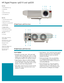 Page 2HP Digital Projector vp6210 and vp6220
Front view
1. Zoom-adjusted focus ring
2. Control panel
3. Lens
4. Infrared remote sensor 
5. Front adjuster foot
Back view
1. 15-pin VGA output connector
2. Infrared remote sensor
3. USB port for connecting remote 
4. Audio RCA jack 
(3.5 mm mini jack) 
5. S-video connector 
(mini-DIN 4-pin connector)
6. 15-pin VGA input connector
7. Composite-video input 
(RCA jack) 
8. AC power
TI DLP
™quality and life-long 
image reliability 
Infrared (IR) receiver windows—...