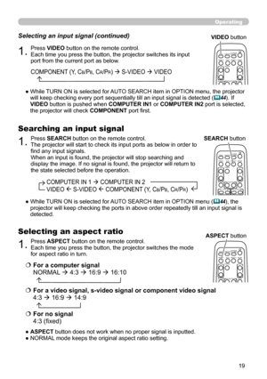 Page 1919
VIDEODOC.CAMERA
KEYSTONE
ASPECTSEARCH
BLANK
MUTE
MY BUTTON
POSITION
12
ESC ENTERMENURESET
COMPUTER
MY SOURCE/AUTO
MAGNIFYVOLUME
o
ONOFF
9×
FREEZE
      FOCUS                             D-ZOOM-           +           -            
+
VIDEODOC.CAMERA
KEYSTONE
ASPECTSEARCH
BLANK
MUTE
MY BUTTON
POSITION
12
ESC ENTERMENURESET
COMPUTER
MY SOURCE/AUTO
MAGNIFYVOLUME
o
ONOFF
9×
FREEZE
      FOCUS                             D-ZOOM-           +           -            
+
VIDEODOC.CAMERA
KEYSTONE
ASPECTSEARCH...