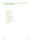 Page 1413 Solve problems
●Solve problems checklist
●
Menu map
●
Troubleshooting process
●
Tools for troubleshooting
●
Clear jams
●
Solve paper-handling problems
●
Solve image-quality problems
●
Clean the product
●
Solve performance problems
●
Solve connectivity problems
●
Service mode functions
●
Product updates
ENWW 127 