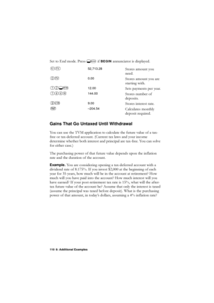 Page 110110 8: Additional Examples
6HWWR(QGPRGH3UHVV*OLIBEGINDQQXQFLDWRULVGLVSOD\HG
Gains That Go Untaxed Until Withdrawal
