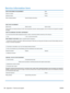 Page 184Service information form
WHO IS RETURNING THE EQUIPMENT?Date:
Person to contact:Phone:
Alternate contact:Phone:
Return shipping address:
 
 Special shipping instructions:
WHAT ARE YOU SENDING?
Model name:
Model number:Serial number:
Please attach any relevant printouts. Do NOT ship accessories (manuals, cleaning supplies, and so on) that are not required to  complete
the repair.
HAVE YOU REMOVED THE PRINT CARTRIDGES?
You must remove them before shipping the product, unl ess a mechanical problem prevents...