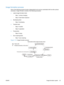 Page 41Image formation process
Each of the following process function independently and must be coordinated with the other product
processes. Image formation consists of the following processes:
●Latent-image formation block
◦Step 1: primary charging
◦ Step 2: laser-beam exposure
● Developing block
◦Step 3: developing
● Transfer block
◦Step 4: transfer
◦ Step 5: separation
● Fusing block
◦Step 6: fusing
● Drum cleaning block
◦Step 7: drum cleaning
Figure 1-15   Image formation process
ENWW Image-formation...