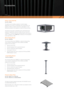 Page 14Accessories
Flying  Frame EH7700
Part Nr: P5640
The safest way for handling a projector in rental & staging 
applications is by using it in combination with a flying frame. The 
projector is fitted on a bottom frame that is adjustable in 3 axes, 
allowing the projector to be aligned on screens with high accuracy. 
This frame can be used in combination with a second frame and 
projector for applications requiring multiple units eg. Passive 3D 
Installations.. The stack frame has mounting holes for truss...