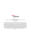 Page 6Optoma Europe Ltd.42 Caxton Way, Watford Business Park, Watford, Hertfordshire, UK. WD18 8QZwww.optoma.co.uk1Brightness and lamp lifetime will vary depending on the selected projector mode, environmental conditions and usage. As is commonwith all lamp based projectors, brightness will decrease over the lamp lifetime. 2Typical lamp life achieved through testing and will varyaccording to operational use and environmental conditions. 10,000 hours lamp life is based on a daily cycle that reflects...