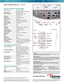 Page 2Power On /Off
Power On /Off
PC (VGA) Four Directional
Select Keys
Mute
ReSync
Video
Source
HDMI
AV Mute
Freeze
Aspect Ratio
Volume Up
Volume Down
3D
Menu
SHORT THROW PROJECTOR  —  W307USTi
OPTICAL/TECHNICAL SPECIFICATIONS
Display Technology  Single 0.65" DC3 DMD   
DLP® Technology by Texas Instruments™
Native Resolution WXGA  (1280 x 800) 
Maximum Resolution VGA: WSXGA+ (1680 x 1050)  HDMI (1920 x 1080)
Brightness 3500 lumens
Contrast Ratio 15,000:1 (full on/full of f)
Displayable Colors 1.07...