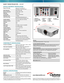 Page 2Warranty
3-Year Optoma Express Service, 1-Year on Lamp 
 
In the Box (Standard Accessories)
  
W316ST projector, AC power cord, remote control, batteries for remote, lens cap, 
multilingual CD-ROM user’s manual, quick start card, and warranty car\
d  
 
Optional Accessories
 
Universal ceiling mounts, wall mount, wireless HDMI system, Cat6 HDBaseT 
Optoma screen, VGA dongle, DLP® Link™ 3D glasses and carrying case  
 
Accessory Part Numbers
Lamp: SP.70201GC01   Remote: SP .70103GC01     DLP® Link™...