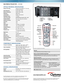 Page 2Power OnPower Off
ModeRe-sync
Four Directional
Select Keys
3D Format
Sleep Timer Contrast
HDMI 2
N/A
‡
N/A‡
Brightness
User 1, 2, 3
Lamp Mode Keystone
Mute
Aspect Ratio
HDMI 1N/A
‡
N/A‡
Menu
Volume Up
Volume Down
Source
‡Function not supported by the projector
1. 3D VESA
 
2. HDMI 1 / MHL  
3. 12V Out 
4. HDMI 2  5. Power 
6. Audio-Out
 
7. USB mini-B
 1
 6
 2
 3 4 5
 7
MULTIMEDIA PROJECTOR  — DH1009
OPTICAL/TECHNICAL SPECIFICATIONS
Display Technology  Single 0.65” DC3 DMD DLP® Technology  
by Texas...