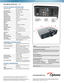 Page 2MULTIMEDIA PROJECTOR — X312
OPTICAL/TECHNICAL SPECIFICATIONS
Display Technology  Single 0.55" DC3 DMD   
DLP® Technology by Texas Instruments™
Native Resolution XGA  (1024 x 768)
Maximum Resolution UXGA (1600 x 1200) 
Brightness
 3200 lumens
Contrast Ratio 20,000:1 (full on/full of f)
Displayable Colors 1.07 Billion
Lamp Life and Type*   5000  Hours 
Projection Method Front, rear, ceiling mount, table top
Keystone Correction ±40° Vertical
Uniformity  > 85%
Offset
 115% 
Aspect Ratio 4:3 Native, 16:9...