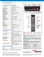 Page 2DATA SERIES PROJECTOR — DH1014
OPTICAL/TECHNICAL SPECIFICATIONS
Display Technology  Single 0.65" DC2 DMD  DLP® Technology by Texas Instruments™
Native Resolution   
HD (1920 x 1080)
Maximum Resolution WUXGA (1920 x 1200)
Brightness  4400 ANSI  lumens
Contrast Ratio 10,000:1 (full on/full off)
Displayable Colors 1.07 Billion
Lamp Life and Type*   
3500/2500 Hours (STD/bright)
Projection Method Front, rear, ceiling mount, table top
Keystone Correction ±15° Vertical
Uniformity 85%
Aspect Ratio  16:9...