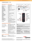 Page 2VGA-outVideoMouse
HDMIS-VideoVG A1- i n
AC powerVGA2-in
RS-232CAudio-out
Audio-in
Kensington lock port
Power On /OffMouse On /Off
Right
Four DirectionalSelect Keys
Re-Sync
Zoom
Video
AV mute
3D
Left
Source
Enter
Mode
S-Video
HDMI
BrightnessMenu
Freeze
VGAECO+
Page Up & Down
Volume Up & DownKeystone
3D GAMING PROJECTOR — GT760A
OPTICAL/TECHNICAL SPECIFICATIONS
Display Technology  Single 0.65" DC3 DMD  DLP® Technology by Texas Instruments™
Resolution HD (1280 x 720) 
Maximum Resolution WUXGA (1920 x...