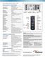 Page 23. VGA-IN / YPbPr 4. HDMI-1/ MHL 1. Security Bar 2. RS-232C 5. HDMI-2 6. USB (Power) 7. mini USB (service) 8. Power 
 1 7
 2 3
5
 4
 6 8
Mouse Switch
Freeze
Four DirectionalSelect Keys
Audio Mute
Right
Laser
HDMI
Aspect Ratio
Resync
VideoVGA
3D
Left
Video Mute
KeystoneMenu
Enter
User 1User 2Source
Volume
Page Down
User 3
Brightness Mode
Page Up
Power On
Powerful 1080p Presentation Projection - EH341
OPTICAL/TECHNICAL SPECIFICATIONS
Display Technology  Single 0.65" DC3 DMD DLP® Technology by Texas...