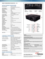 Page 2BRIGHT WIDESCREEN PROJECTOR— W341
 †3D content can be viewed with DLP® Link active shutter glasses when projector is used with a compatible 3D player. Please visit www.OptomaUSA.com for more information.
*Lamp life is dependent on many factors, including lamp mode, display mo\
de, usage, environmental conditions and more. Lamp brightness can decrease over time.
www.OptomaUSA.com
Copyright © 2016 Optoma Technology, Inc. DLP® and the DLP logo are registered trademarks  of Texas Instruments™. All other...