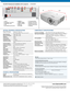 Page 2Full HD Professional Installation DLP projector — EH504WIFI
Warranty
3-Year Optoma Express Service, 1-Year on Lamp 
 
In the Box (Standard Accessories)  
EH504WIFI projector, AC power cord, VGA cable, remote control, batteries, multilingual 
CD-ROM user’s manual, basic user manual, and warranty card 
 
Optional Accessories
Universal ceiling mount, Optoma screen, DLP®Link™ 3D glasses, wireless HDMI system 
 
Accessory Part Numbers
Lamp: SP.70B01GC01  Remote: SP.72702GC01 
RF 3D Glasses: ZF2300Glasses...