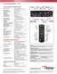 Page 2OPTICAL/TECHNICAL SPECIFICATIONS
Display Technology  Single 0.65" DC3 DMD   
DLP® Technology by Texas Instruments™
Native Resolution    HD (1920 x 1080)
Maximum Resolution  1080p (1920 x 1080)
Brightness 5000 lumens
Contrast Ratio 15,000:1 (full on/full of f)
Displayable Colors 1.07 Billion
Lamp Life and Type*   4000/3000/2500  Hours  
(ECO+/ECO/normal) 280W
Projection Method Front, rear, ceiling mount, table top
Keystone Correction Auto Keystone, ±40° Vertical
Uniformity > 85%
Aspect Ratio
 16:9...