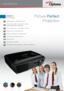 Page 1www.optoma.eu
DX211
DLP® ProjectorPicture Perfect 
 
Projection
5
  Bright projection – 2500 ANSI Lumens
 XGA resolution, 3500:1 contrast ratio for sharp, 
 
detailed presentations and graphics
  Low ownership costs – up to 6000hrs lamp life
 Energy saving 