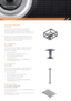 Page 12Accessories
Flying Frame EX855/EW865
Part Nr: P5750
The safest way for handling a projector in rental & staging 
applications is by using it in combination with a flying frame.  
The projector is fitted on a bottom frame that is adjustable in 3 axes, 
allowing the projector to be lined out on screens with high accuracy. 
This frame can be used in combination with a second frame and 
projector for i.e. 3D. The stack frame has mounting holes for truss 
hooks or chains. A projector mount (392315b) is...