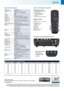 Page 4EX531 sPECIFICatIoNs
Native Resolution  XGA 1024 x 768 
Compressed Resolution   UXGA (1600 x 1200)
Brightness   BRIGHT mode 2600 ANSI Lumens 
Classroom mode  1500 ANSI Lumens
Contrast  2500:1
Noise Level  28dB
Lamp Life**  4000/3000 (STD/BRIGHT mode)
Projection Lens  F/2.41~2.55; f=21.8~24mm, 1.1x Manual Zoom
Throw Ratio  1.95 - 2.15:1 (Projection Distance:Image Width)
Projection Distance  1.2 - 12m
Image Size  0.70 – 7.70m (27.49” - 303.12”) Diagonal 4:3
Display Technology  Single 0.55” XGA DMD chip...