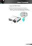 Page 2121English
User Controls
 Using the HELP button
The HELP function ensures easy setup and operation. 
 Press the “?” button on the remote control or press the 
“HELP” button on the control panel to open the Help Menu. 
/
/   