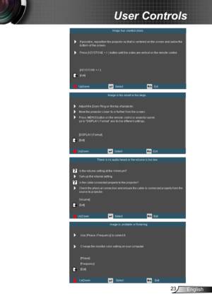 Page 2323English
User Controls 