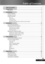 Page 11... English
Table of Contents
Table of Contents....................................................................................... 1
Usage Notice.............................................................................................. 2
Precautions......................................................................................................... 2
Introduction................................................................................................ 4
Product...