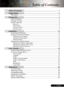 Page 1
1... English
Table of Contents
Table of Contents .......................................................................................1
Usage Notice ..............................................................................................2
Precautions ..........................................................................................................2
Introduction ................................................................................................4
Product Features...