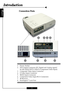 Page 8
E
nglish
8
Introduction
Connection Ports
1 Power  Socket
2. DVI-I Input Connector (PC Digital and Analog signal/SCART RGB/HDTV/HDCP/Component Video Input)
3. Composite Video Input Connector
4. S-Video Input Connector
5. RS232 Input Connector
6. Component Video Input RCA Connectors
7. IR Receiver
8. Kensington
TM Lock Port
1
2347
865     