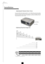 Page 12English
12
Focus RingZoom Ring
Screen
(Diagonal)
Distance Screen
Size
Adjusting the Projector Zoom / Focus
You may adjust zoom ring to zoom in / out.  Rotate the zoom ring counter-
clockwise to zoom in and clockwise to zoom out.  To focus the image, rotate the
focus ring until the image is clear. The projector will focus at distances from 3.
7 feet to 40.7 feet (1.1m to 12.4m).
Installation
Adjusting Projection Image Size
This graph is for user’s reference only.
. x a M 8 2 8 9 3 2 1 7 9 1 6 4 2 5 0 3
....