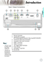 Page 9
9

English

ntroduction

Input / Output  Connections
1.  Service Connector 
2.  VGA/SCART Connector 
(PC Analog Signal/Component Video Input/HDTV/SCART) 
3.  Component Video Input Connectors
4.  Composite Video Input Connector
5. HDMI 1 Connector
6. HDMI 2 Connector
7.  12V Trigger Relay Connector
8.  Power Socket
9.  KensingtonTM Lock Port 
10. Security Bar
EnglishEnglishEnglish
SERVICE
VGA/SCART/YPbPr
YVIDEO
PbPr
HDMI 1HDMI 212V OUT
574216
8109
3
 “12V OUT” is only for trigger control. Not a power...