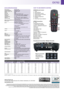 Page 4EX762 SPECIFICATIONS
Native Resolution  XGA 1024 x 768 
Compressed Resolution   UXGA (1600 x 1200)
Brightness - BRIGHT mode  4000 ANSI Lumens
Contrast  3000:1
Noise Level  29dB
Lamp Life**  3000/2000 (STD/BRIGHT mode)
Projection Lens  F/2.41~2.66; f=18.2~21.8mm, 1.2x Manual Zoom
Throw Ratio  1.6 - 1.92:1 (Projection Distance:Image Width)
Projection Distance  1.2 - 12m
Image Size  0.78 – 9.38m (30.79” - 369.43”) Diagonal 4:3
Display Technology  Single 0.55” XGA DC3 DMD chip DLP® Technology  
by Texas...