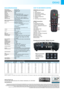 Page 4EX542 SPECIFICATIONS
Native Resolution  XGA 1024 x 768 
Compressed Resolution   UXGA (1600 x 1200)
Brightness - BRIGHT mode  2700 ANSI Lumens
Contrast  3000:1
Noise Level  27dB
Lamp Life**  5000/4000 (STD/BRIGHT mode)
Projection Lens  F/2.41~2.66; f=18.2~21.8mm, 1.2x Manual Zoom
Throw Ratio  1.6 - 1.92:1 (Projection Distance:Image Width)
Projection Distance  1.2 - 12m
Image Size  0.78 – 9.38m (30.79” - 369.43”) Diagonal 4:3 
Display Technology  Single 0.55” XGA DC3 DMD chip DLP® Technology  
by Texas...