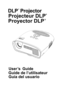 Page 1Projecteur DLP®Proyector DLP®Guide de l’utilisateurGuía del usuario 