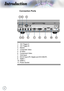 Page 8


Introduction

AB12V TRIGGERVIDEOS-VIDEORS232Y/GPb/BPr/R
VGA/SCARTDVI-DHDMI 1HDMI 2v1.3  with Deep Color

Connection Ports
1. 12V Trigger A
2.  12V Trigger B
3.  RS232
4.  Composite Video
5.  S-Video
6.  Component Video
7.  VGA Input
8.  DVI-D Input (PC Digital and DVI-HDCP)
9.  HDMI 1
10.  HDMI 2
11.  Power Socket
1
411
2
5789106
3      