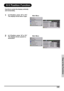 Page 43Easy to Use Functions
43
H-V Position Function
Use this to center the display vertically 
and horizontally.
1In H Position, press “W” or “X”. 
The display moves left or right.
2In V Position, press “W” or “X”
The display moves upward or 
downward.Main MenuMain Menu 