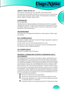 Page 3
Usage Notice
English
3
ABOUT THIS MANUAL
This manual is designed for use with HD81. Information in this
document has been carefully checked for accuracy; however, no guarantee is given to the correctness of the contents. The information in this docu-ment is subject to change without notice.
COPYRIGHY
© Copyright 2006
This document contains proprietary information protected by copyright. All rights are reserved. No part of this manual may be reproduced by any mechanical, electronic or other means, in any...