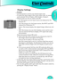 Page 35
User Controls
English
35

Display Settings
 Format  
Use this function to choose your desired aspect ratio.
▪  To  match  the  input  image  to  the  correct  aspect  ratio,  six  modes 
can be selected: 16:9, 4:3, Native, LBX, Format 1, Format 2.
▪  Default modes are 16:9, 4:3, Native and LBX.
  4:3: This format is for 4x3 input sources not enhanced for Wi-
descreen TV.
  16:9: This format is for 16x9 input sources, like HDTV and DVD 
enhanced for Widescreen TV.
  Native: This format displays the...