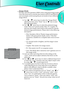 Page 39
User Controls
English
39

 Image Mode
For easy, care-free operation, HD81 comes with preset image modes.  
Once the front-end is correctly ﬁ  ne tuned in SETUP and IMAGE, 
user can simply switch among the pre-set modes to have different 
image effects.  1)  Use 
“”, “” arrow keys to select the “Image Mode” 
adjustment item, press “Enter” key or “” key to enter 
this adjustment item.
2)  Use 
“”, “” arrow keys to select the preferred image 
mode. There are 5 preset modes: Film, TV, Graphic, PC 
and...