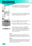 Page 48
User Controls
48

1)  Press the “Menu” button on the remote to show the Menu. 
Use “”, “” arrow keys to select SETUP category, press 
“Enter” or “” key to enter this adjustment category. 
2)  The ﬁ  rst line shows the current signal. Use “”, arrow key 
to select the item “Signal”; User may see different items for 
adjustment depending on the current signals.
3)  Press “Enter” or “” to enter category.  The OSD shows a 
signal submenu according to the current signal.
4)  Press “Enter” or “” to enter item....