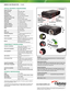 Page 280”(2.03m)40”(1.01m)
160”(4.06m)
17.2’(5.24m)8.6’(2.6m)4.3’(1.3m)
MOBILE LED PROJECTOR — TL30W
OPTICAL/TeChnICAL sPeCIfICATIOns
Display Technology  DLP
Native Resolution  WXGA (1280 x 800) 
Brightness  300 LED lumens
Contrast Ratio  3000:1 (full on/full off)
Displayable Colors  Over 100% NTSC color gamut
Light source Life and Type         20,000 hours, LED 
Projection Method  Front, rear, upright, inverted
aspect Ratio  16:10 native; 16:9 and 4:3 compatible
Throw Ratio   1.5:1 (distance/width)
Projection...