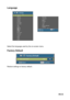 Page 33EN-33
Language
Select the language used by the on-screen menu.
Factory Default
Restore settings to factory default . 