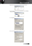 Page 49English
3. Right Click on your Local Area Connection, and select Property.
4. In the Properties window, select the General tab, and select Internet  Protocol (TCP/IP).
5. Click Properties.
6. Fill in the IP address and Subnet mask, then press OK. 
User Controls 