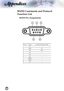 Page 52


Appendices

RS232 Commands and Protocol 
Function List
Pin	no.NameI/O (From Projector Side)
1NC__
2RXDIN
3TXDOUT
4NC__
5NC__
6NC__
7RS232__
8RS232__
9NC__
RS232 Pin Assignments
315
69       