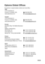Page 89EN-89
Optoma Global Offices
For service or support please contact your local office.
USA
3178 Laurelview Ct.
Fremont, CA 94538, USA 888-289-6786
www.optomausa.com services@optoma.com
Canada
3178 Laurelview Ct.
Fremont, CA 94538, USA 888-289-6786
www.optomausa.com services@optoma.com
Europe
42 Caxton Way, The Watford Business 
Park
Watford, Hertfordshire,
WD18 8QZ, UK +44 (0) 1923 691 800
www.optoma.eu +44 (0) 1923 691 888
Service Tel : +44 (0)1923 691865 service@tsc-europe.com
France
Batiment E +33 1 41...
