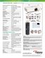 Page 2LAMP-FREE PROJECTORS — EcoBright ZX212ST, ZW212ST
OPTICAL/TECHNICAL SPECIFICATIONS
Display Technology ZX– Single 0.55” DMD DLP® Technology  ZW– Single 0.65” DMD DLP® Technology
Native Resolution 
 ZX– XGA  (1024 x 768)  ZW– WXGA  (1280 x 800)
Brightness  ZX– 2300 lumens 
ZW– 2500 lumens
Contrast Ratio
 Up to 100,000:1
Displayable Colors 1.07 Billion
Light Source Life and Type   20,000 hours, LED / Laser Hybrid
Projection Method Front, rear, ceiling mount, table top
Keystone +/- 40 Vertical
Uniformity >...