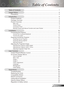 Page 1
English
Table of Contents
Table of Contents ........................................................................\
.................
Usage Notice  ........................................................................\
........................2
Precautions........................................................................\
...................................2
Introduction........................................................................\
...........................4
Product...