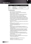 Page 9696
CommandDescription Remark (Parameter)
INF0?Inquiry about other 
information No other information is available. 
No parameter is returned.
CLSS? Inquiry about the 
class information “1” is returned.
Trademarks
4 DLP is trademarks of Texas Instruments.
4 IBM is a trademark or registered trademark of International 
Business Machines Corporation.
4 Macintosh, Mac OS X, iMac, and PowerBook are trademarks of Apple Inc., registered in the U.S. and other countries.
4 Microsoft, Windows, Windows Vista,...