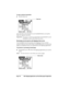Page 140Page 132  Web Clipping Applications and the iMessenger® Application
To stop a wireless transaction:
nTap the Stop icon.
Any data that is downloaded to your handheld before you tap the 
Stop icon appears onscreen.
Important:You incur a cost for any data that is downloaded to your 
handheld or sent to the Palm.Net server. 
Reviewing current queries and clippings: Back arrow
Your handheld stores the queries and clippings of your current 
session so that you can review them. Use the Back arrow to review the...