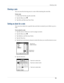 Page 115Clearing a note
10 5
Clearing a note
You can erase the drawing area in a note while retaining the note title. 
To clear a note:
1.In the Note Pad list, tap the note title.
2.Tap the Menu icon  . 
3.Tap Edit, and then tap Clear Note.
Setting an alarm for a note
You can set an alarm for a specific time and date to remind you to follow-up on a 
note.
To set an alarm for a note:
1.Tap the note to which you want to assign an alarm.
2.Tap the Menu icon  . 
3.Tap Options, and then tap Alarm.
4.Tap the Time...