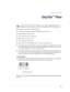 Page 137127
CHAPTER 12
Using Palm™ Photos
Palm™ Photos enables you to capture, view, and manage photos on your 
handheld or on an expansion card. Use Palm Photos to do the following:
nTake photos directly on your handheld. 
nLocate photos quickly with the Thumbnail and List views.
nOrganize photos into albums.
nPlay a slide show of your photos.
nSort photos by name or date.
nView details for each photo.
nKeep track of your thoughts about a photo by entering notes.
nExchange photos with other devices that use...