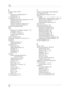 Page 264Index
254
E
Editing records 49–50
E-mail
addresses in Address Book 77
requirements 5
Entering data 21–38
importing from other applications 35–37
problems with 236
using Note Pad 37
using the computer keyboard 35
using the onscreen keyboard 21
Entries. See Address Book
Euro
displaying on desktop computer 115
in Expense 112, 113
in Graffiti 2 writing 29
in onscreen keyboard 22
printing 115
Events. See Date Book
Exclamation marks in To Do List 151
Expansion
adding hardware 14
using cards 89–91
Expansion...